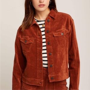 Rhythm. burnt orange cord jacket